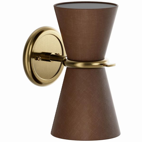 Gable Sconce, Storm Blau