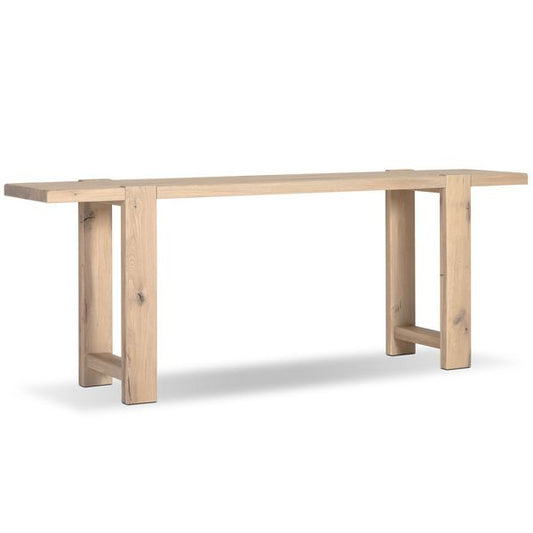 Senna L-Shape Esszimmerbank, Rodin Sand/Naturbraun
