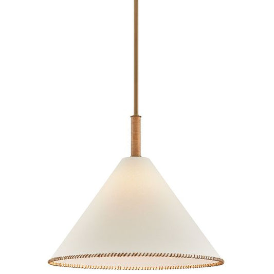 Stoney Chandelier, Patina Brass