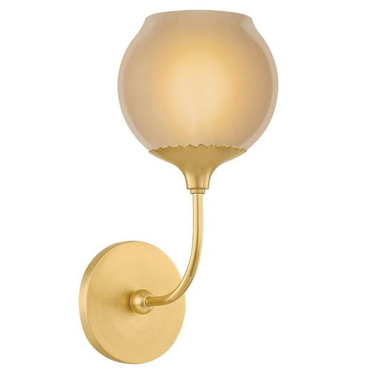 Kehlani Wall Sconce, Aged Brass