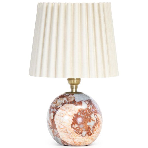 Giorgio Marmor Lamp, Heritage Plaid