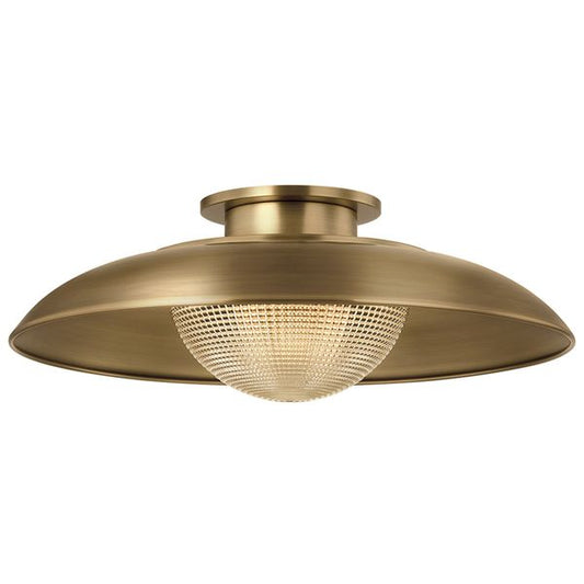 Kenton Flush Mount, Vintage Gold Leaf