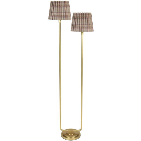 Polly Stehlampe, Natur Brass/Umber